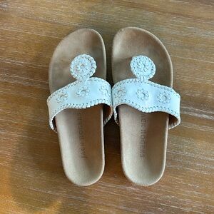 Jack Rogers White Sandals Size 6